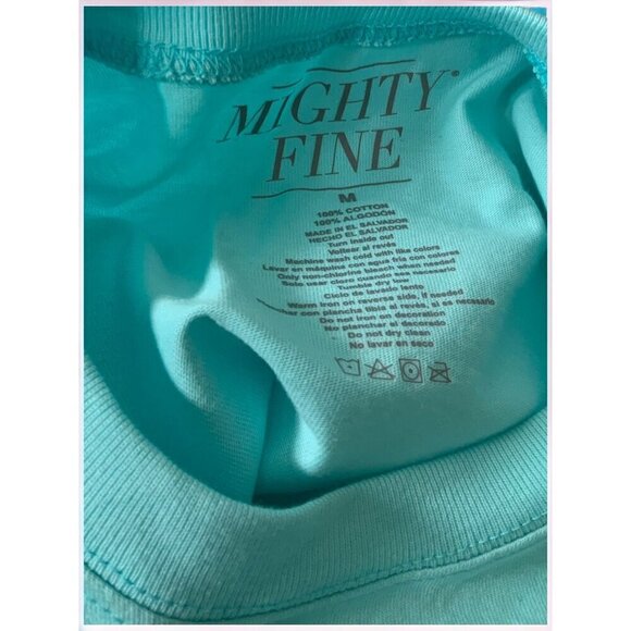 Sunshine Water Rest Repeat ladies aqua long sleeve tee NEW by Might Fine Medium - Picture 3 of 7